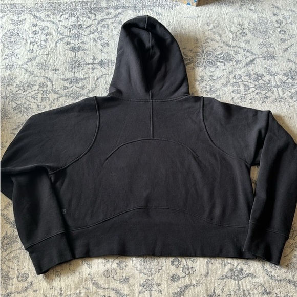 Lululemon Women's loungeful cropped hoodie - Picture 2 of 2